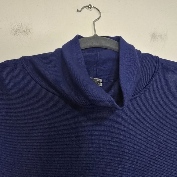 We The Free Free People Alameda Blue dolman sleeves oversize stretchy top - Picture 7 of 16